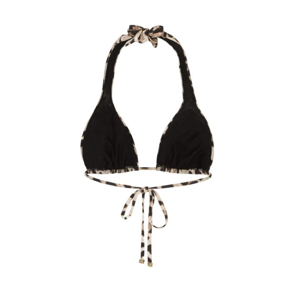 Dolce & Gabbana Luipaardprint Marrone Zwemkleding Ss25 Brown Dames