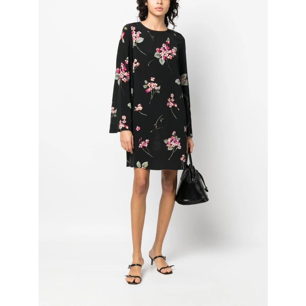 Twinset Korte Jurken Black Dames