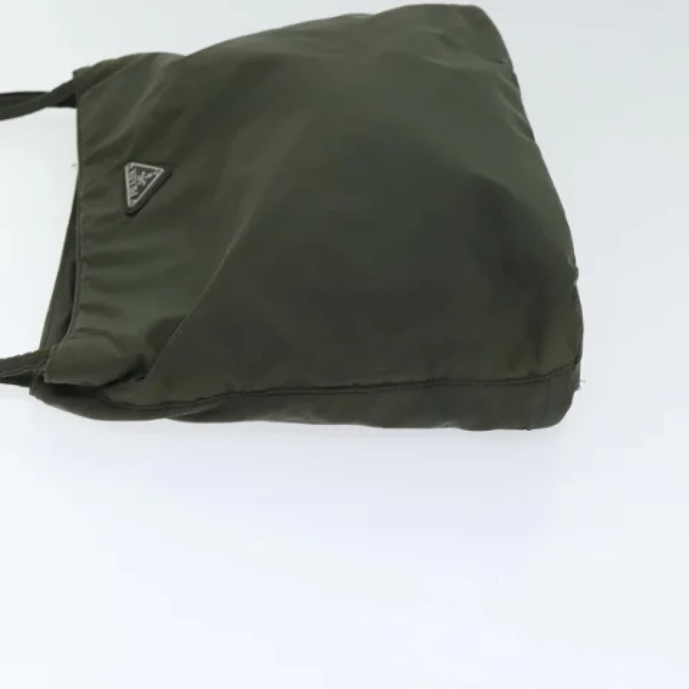 Prada Vintage Pre-owned Nylon totes Brown Dames