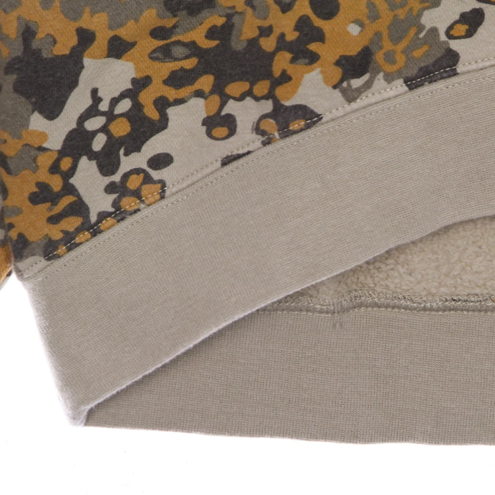 HUF Camo Print Mockneck Hoodie Dames Brown Dames