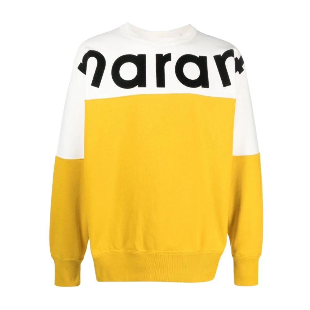 Isabel Marant Howley Sweat Tröjor/Stickat Yellow, Herr