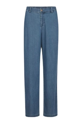 MOS MOSH Straight Jeans Blå 44 EU