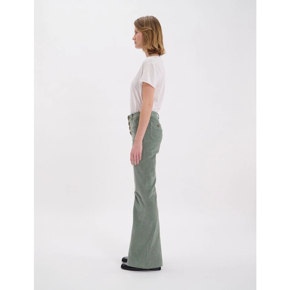 Ines De La Fressange Paris Charlotte Pants Green Dames