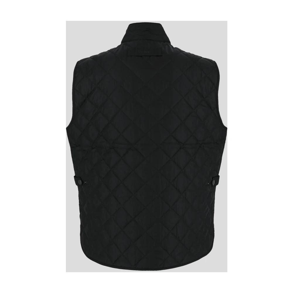 Barbour Polyester Gilet Jacket Black Heren