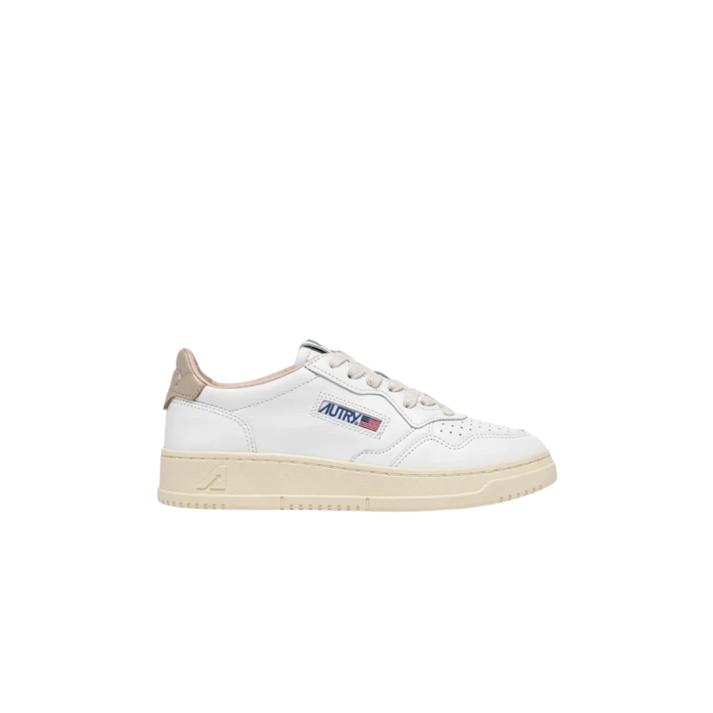 Autry Men's White Medalist Low