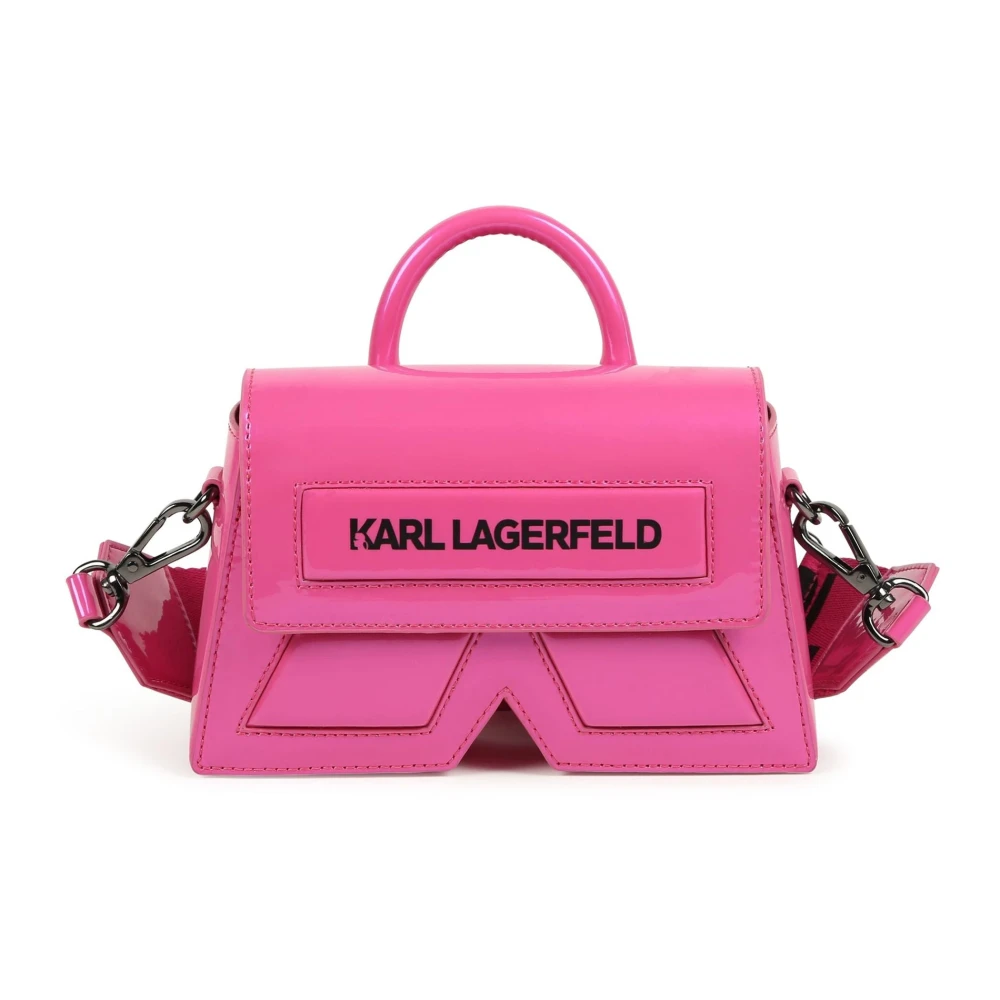 Karl Lagerfeld Tas detail K Ikon Pink Dames