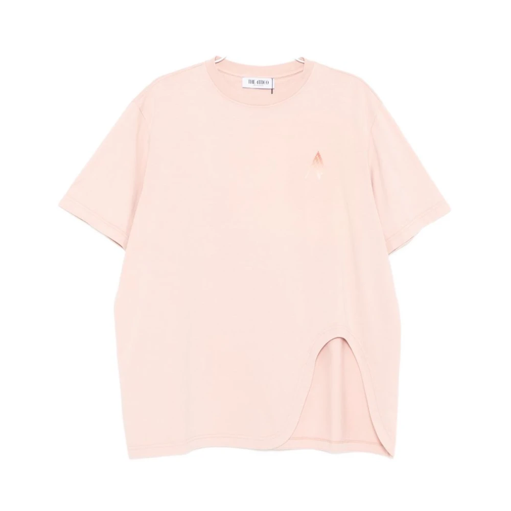 The Attico Women's Pink T-Shirts, 2XS, T-Shirts