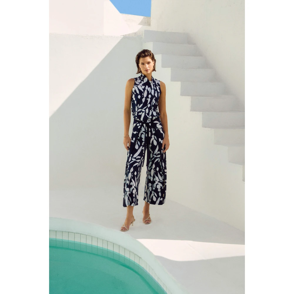 Joseph Ribkoff Stijlvolle zwarte broek Multicolor Dames