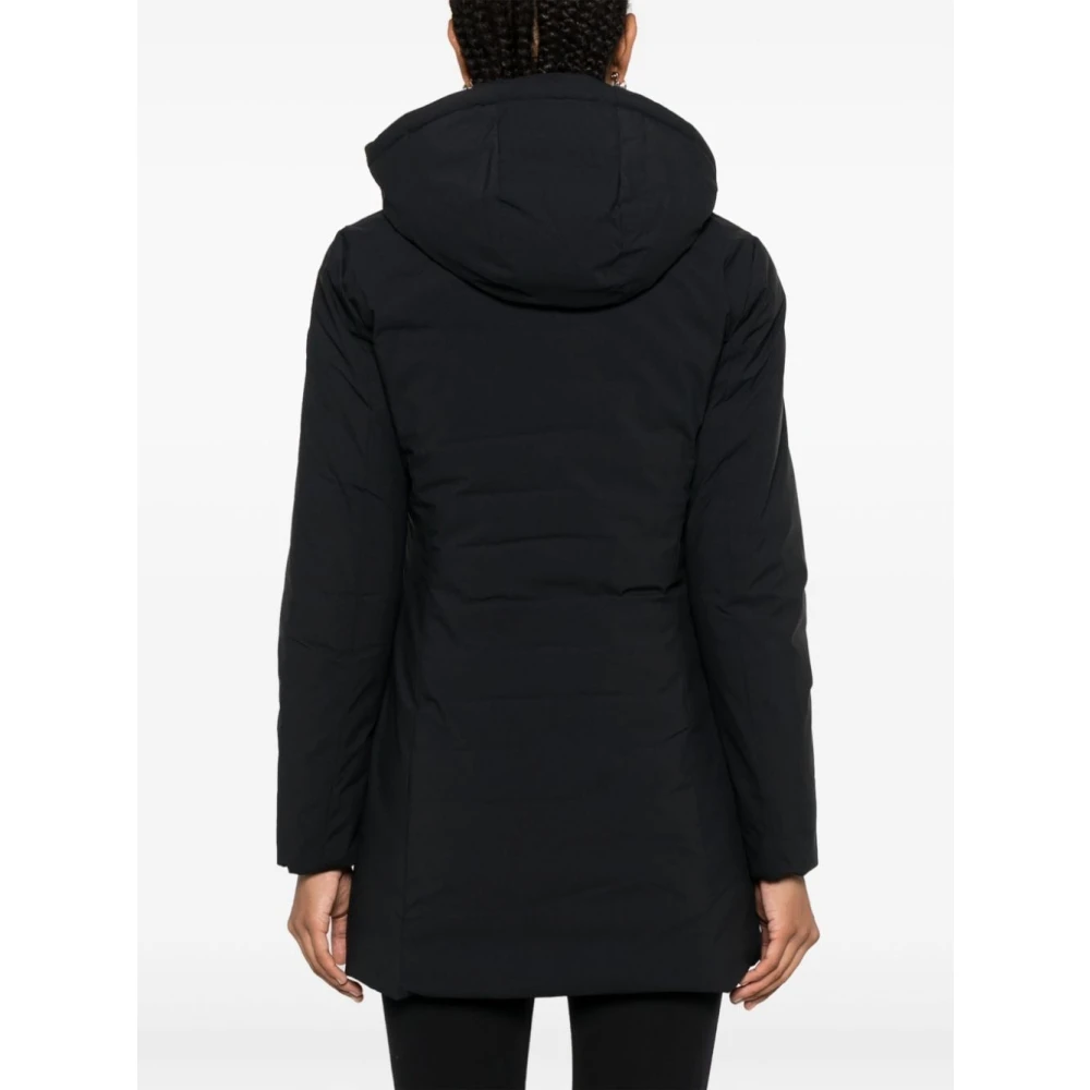 Save The Duck Raquel Hooded Parka Jas Black Dames