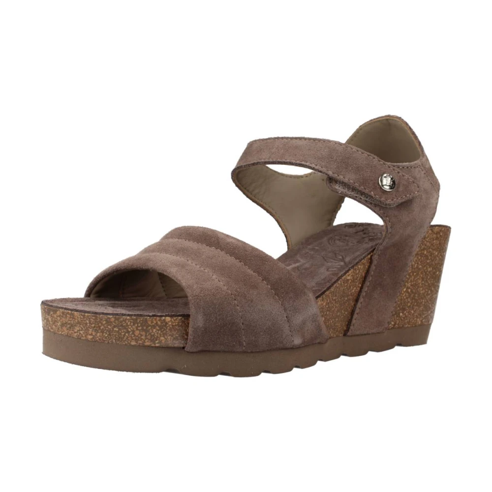 Panama Jack Wedges Brown, Dam