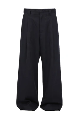 Oversized Byxor med Plisseringar