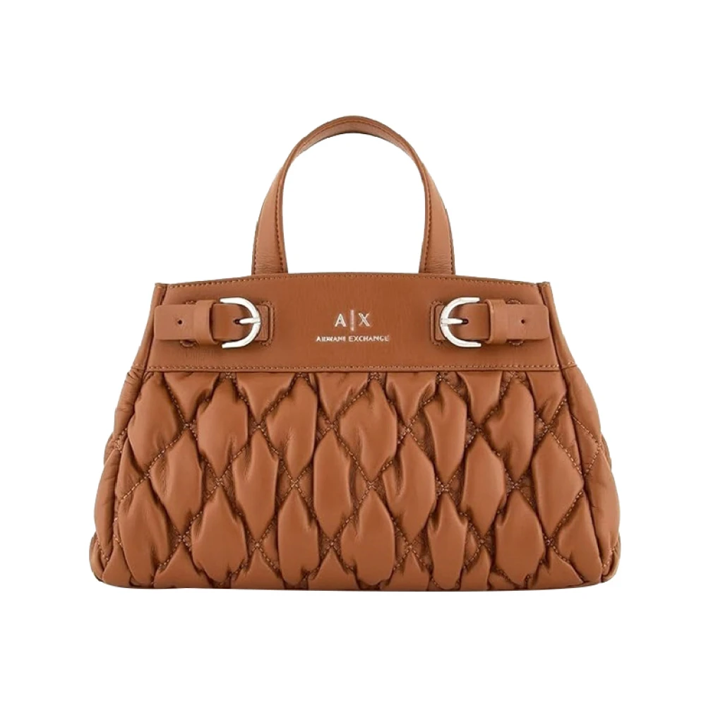 Armani Exchange Bruine Shopper Tas Elegant Veelzijdig Brown Dames