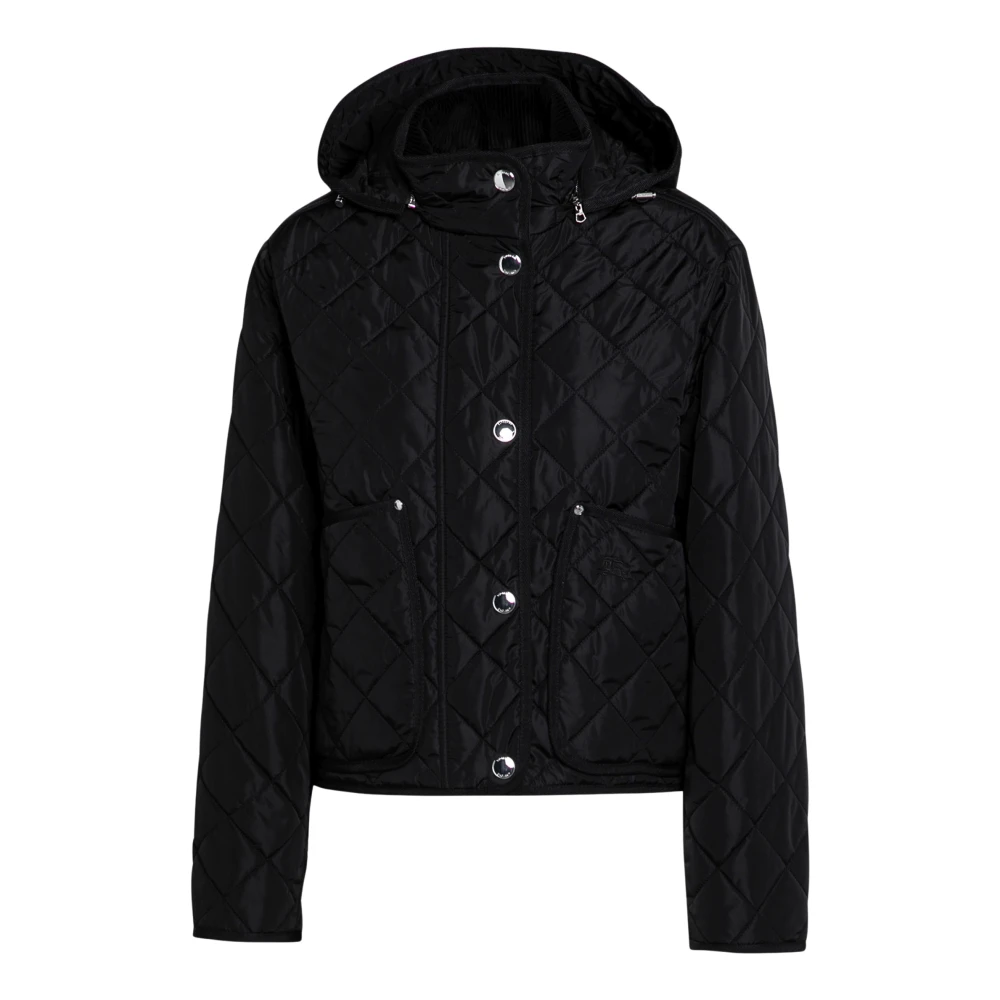 Burberry Gewatteerde jas Black Dames