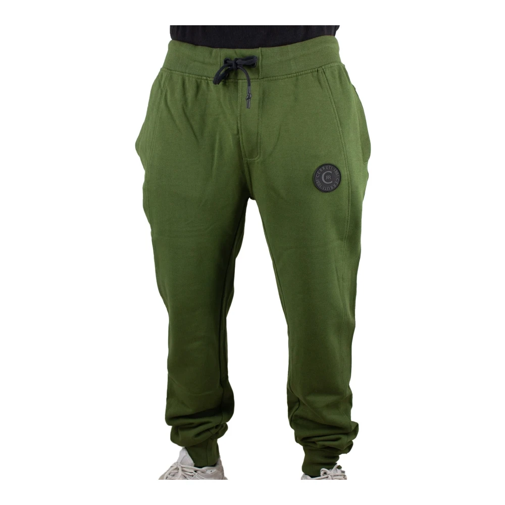 Cerruti 1881 Gröna Joggingbyxor - Rak passform Green, Herr