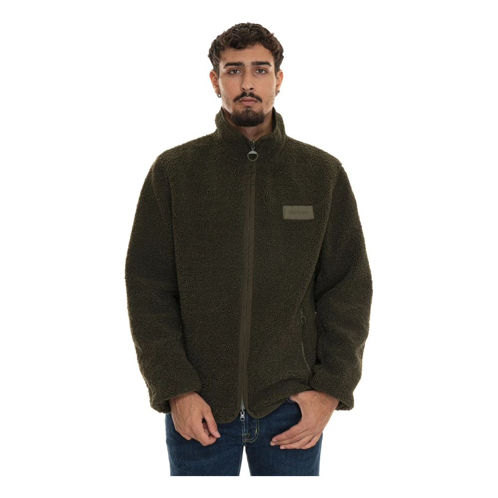 Barbour Omkeerbare fleecejas met ritssluiting Green Heren