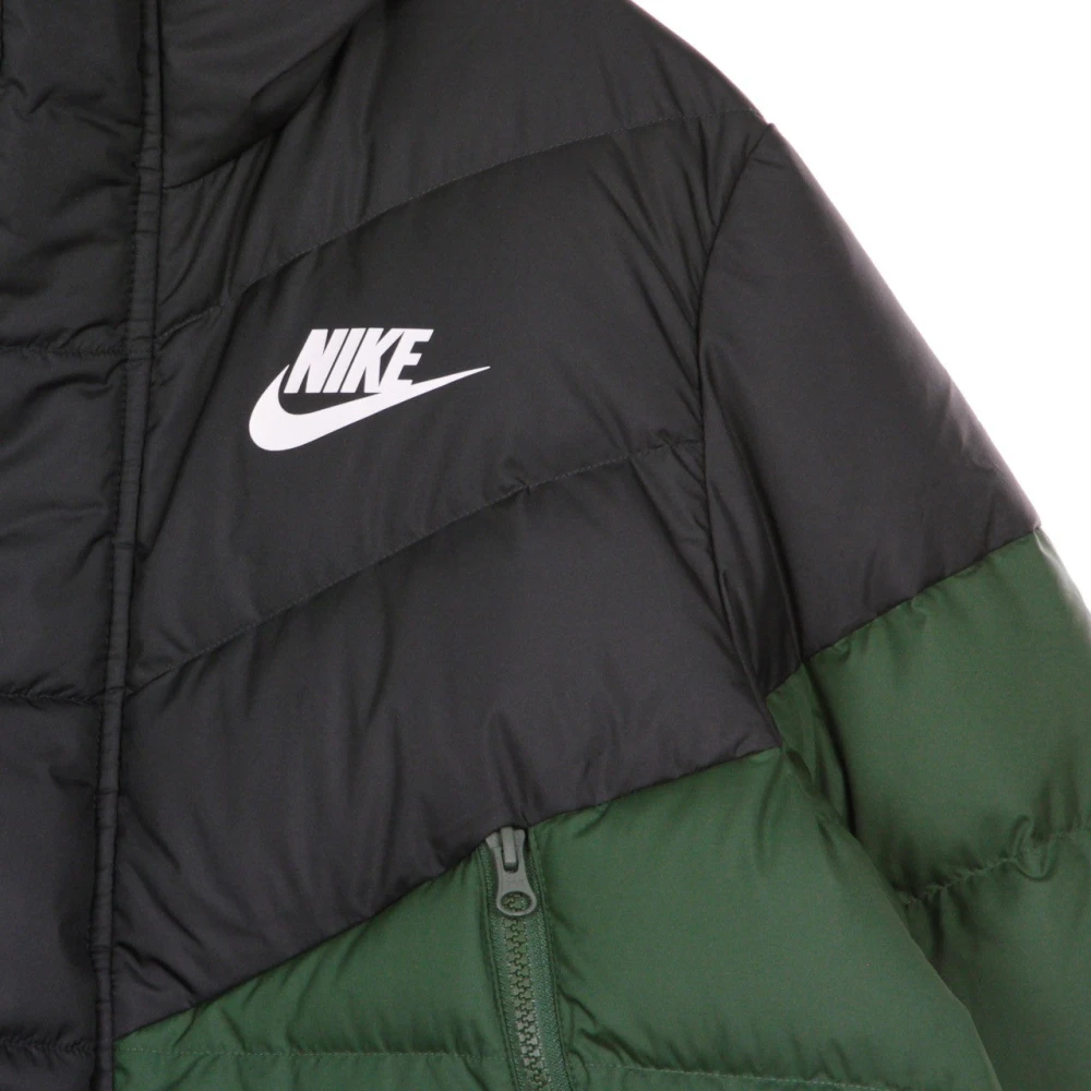 Nike Lange Dons Windrunner Parka Green Heren