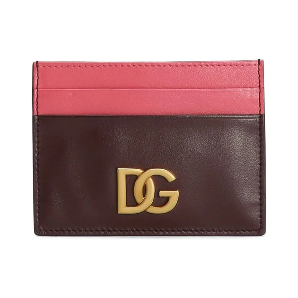 Dolce & Gabbana Stijlvolle Portemonnee met Uniek Ontwerp Red Dames
