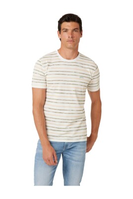 t-shirt-en-coton-multicolore-manches-courtes
