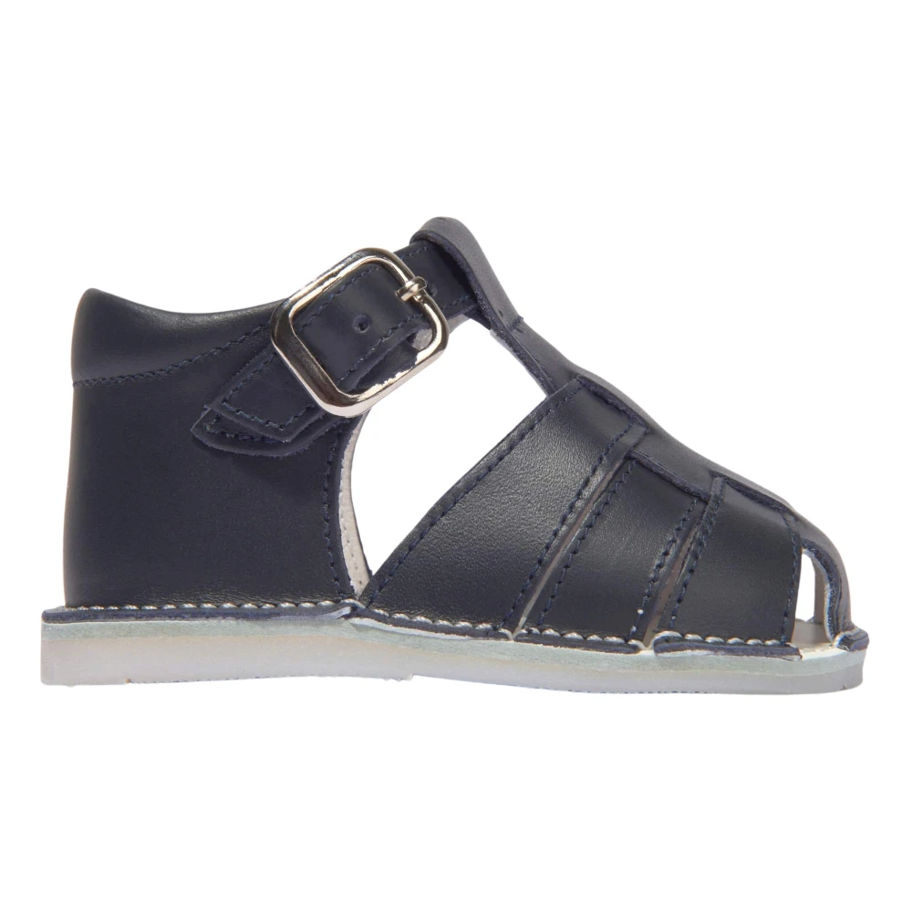 Andanines Boys Blue Leather Sandals - Kids Sandals - 16 Eu - Kids