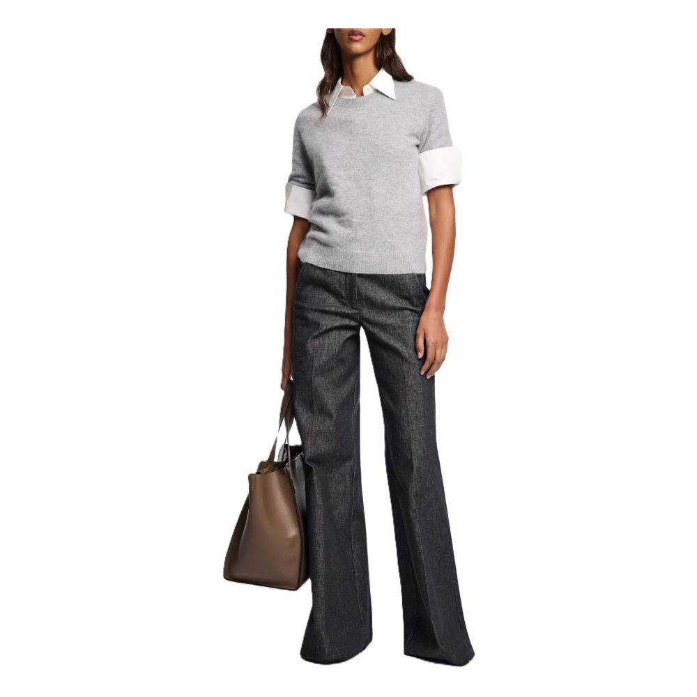 dorothee schumacher Fluffy Statements Merino-Kasjmier Trui Gray Dames