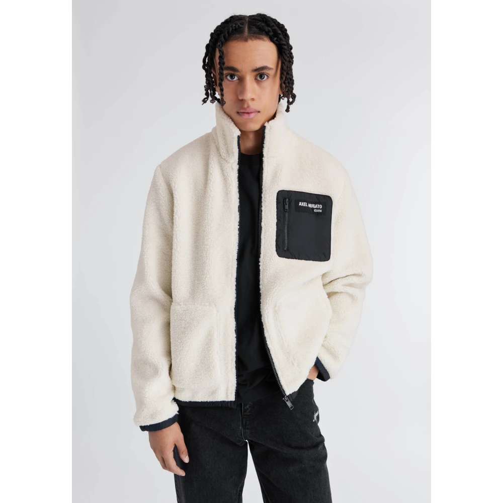 Axel Arigato Billie Fleece Jacket Beige Heren