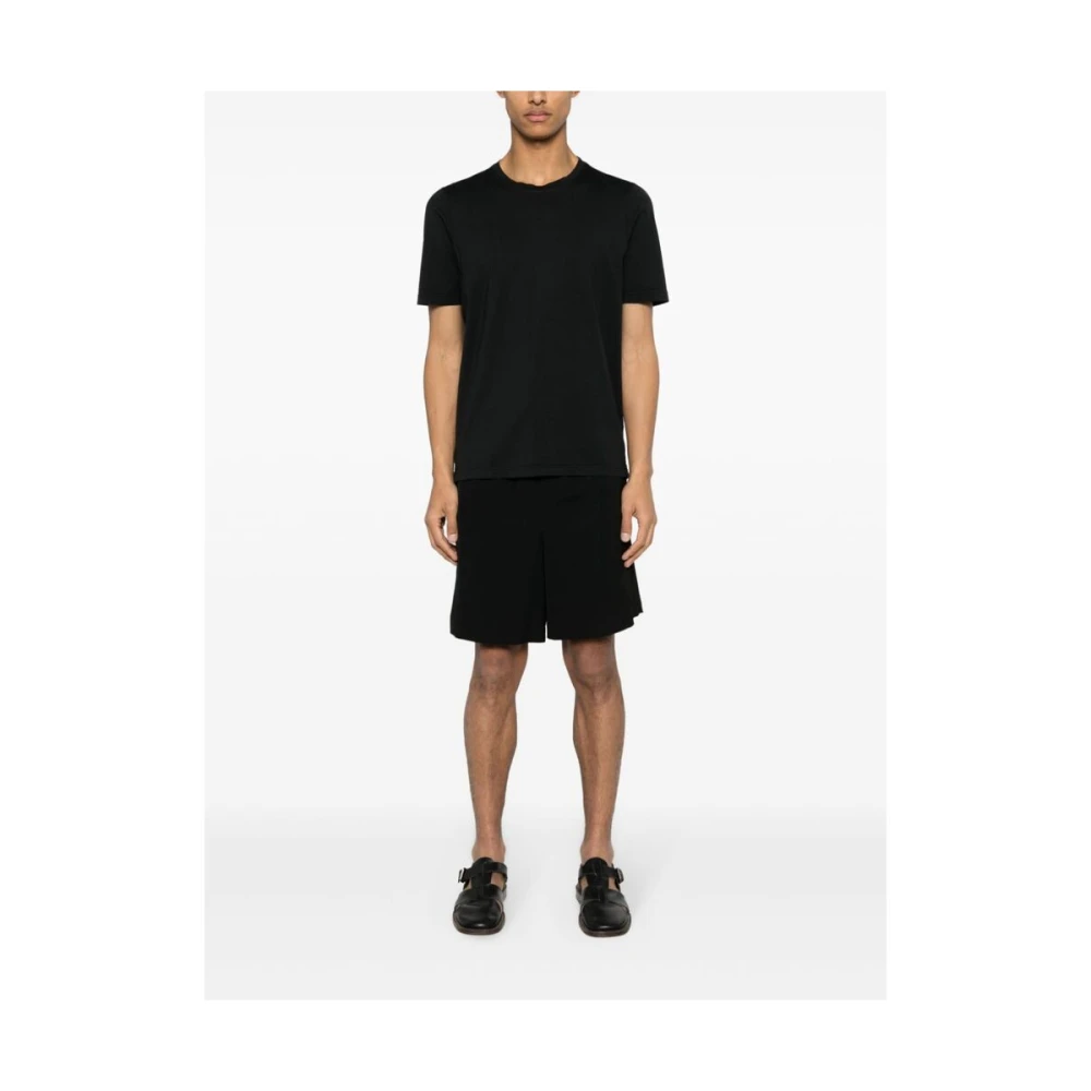La Fileria T-Shirts Black Heren