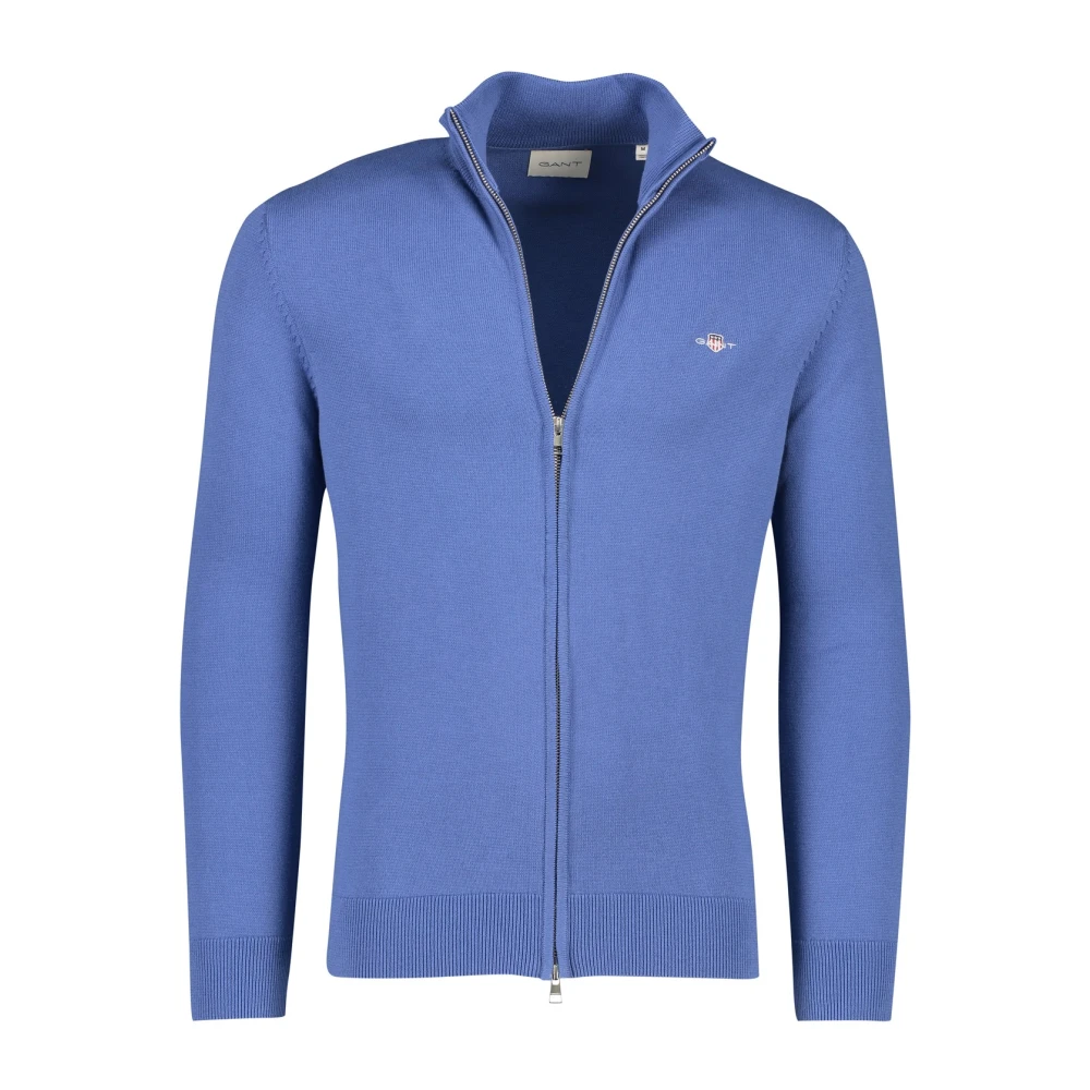 Gant Blauwe Vest Stijlvolle Mode Blue Heren