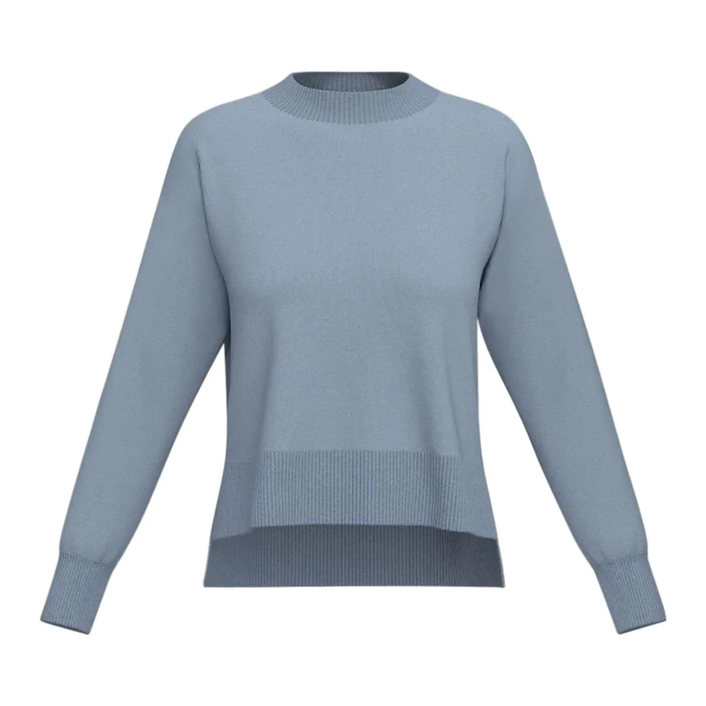 Emme DI Marella Stijlvolle Gebreide Top Blue Dames