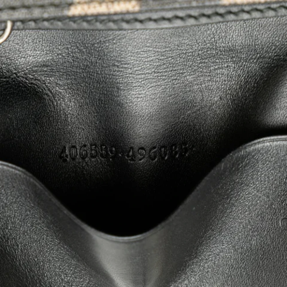 Gucci Vintage Pre-owned Leather key-holders Black Dames