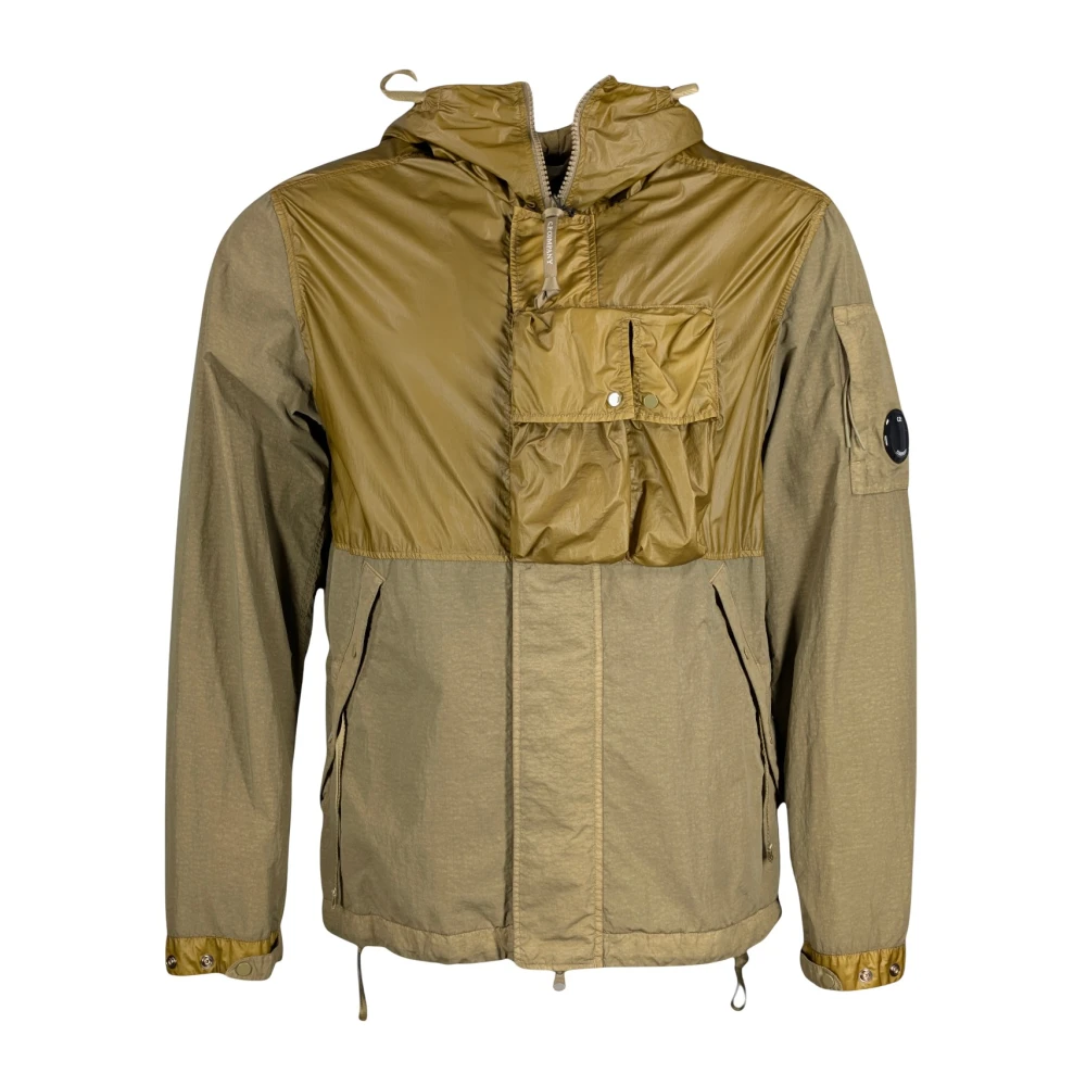 C.p. Company Men's Green Outerwear Medium Jacket - Light Jackets - L - Jackets