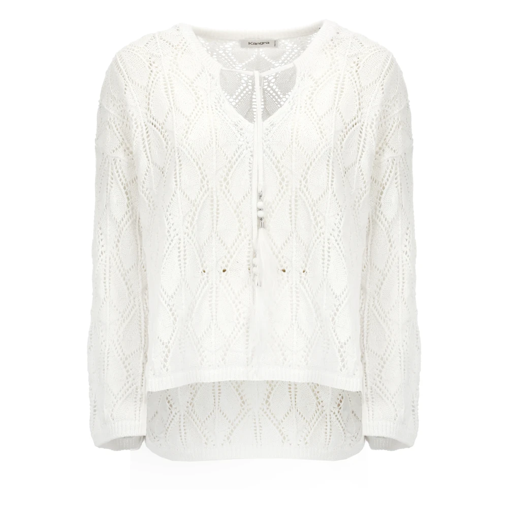 Knitwear > V-neck Knitwear - - Kangra - Modalova