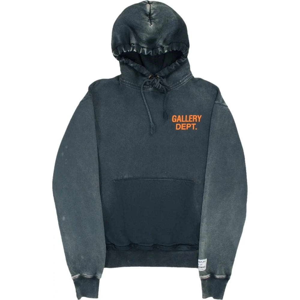 Gallery Dept. Versleten Omkeerbare Hoodie 'Blauw' Blue Heren