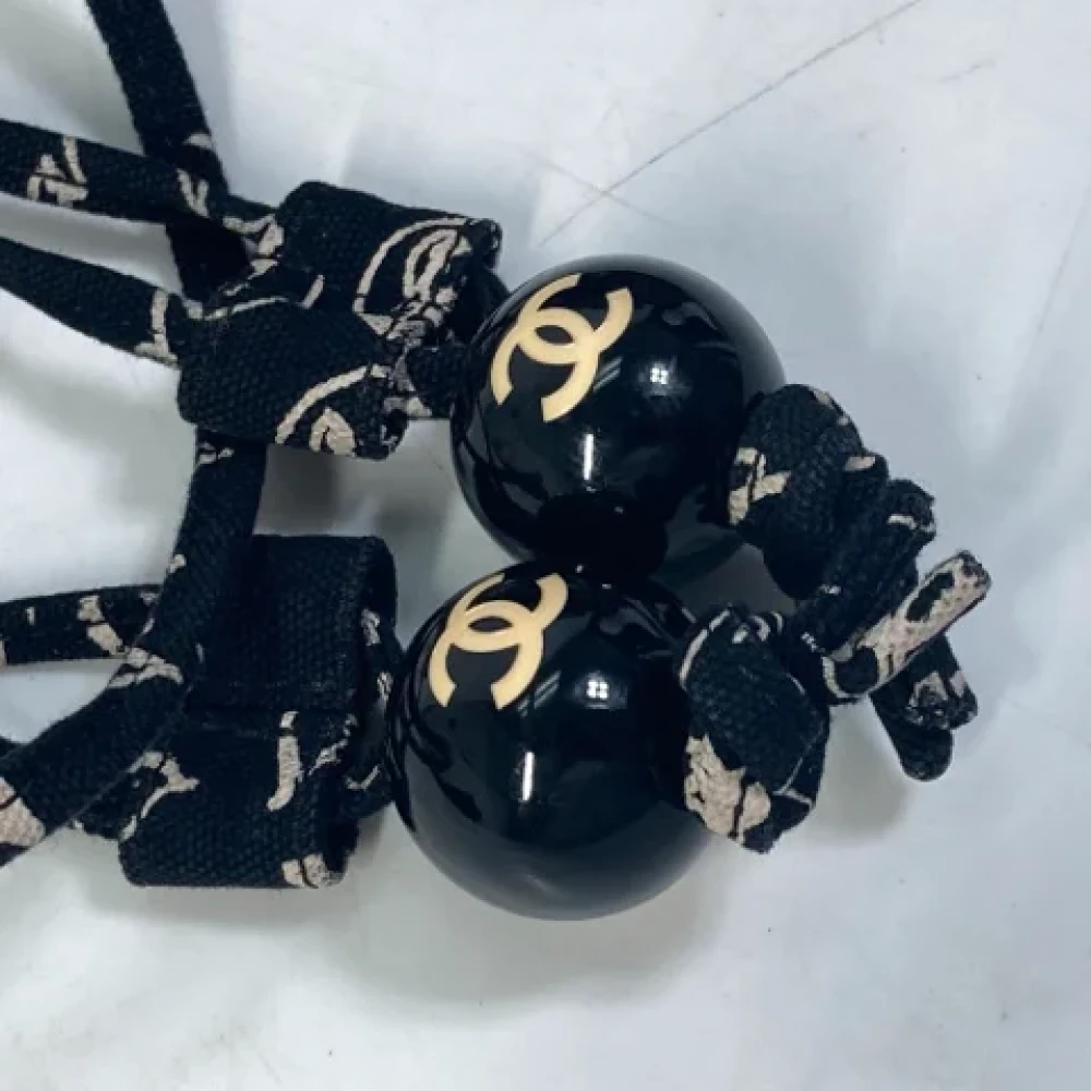 Chanel Vintage Pre-owned Fabric chanel-bags Black Dames