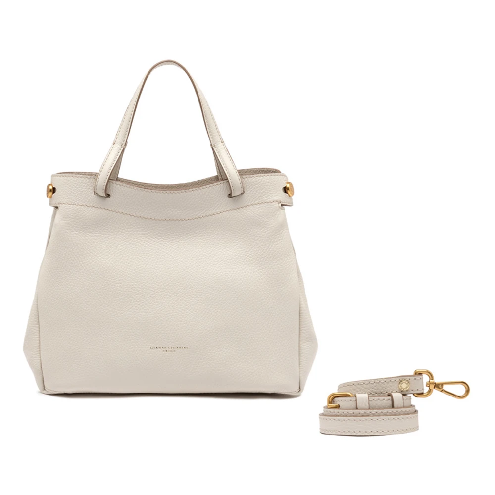 Gianni Chiarini Marmer Ottavia Handtas White Dames