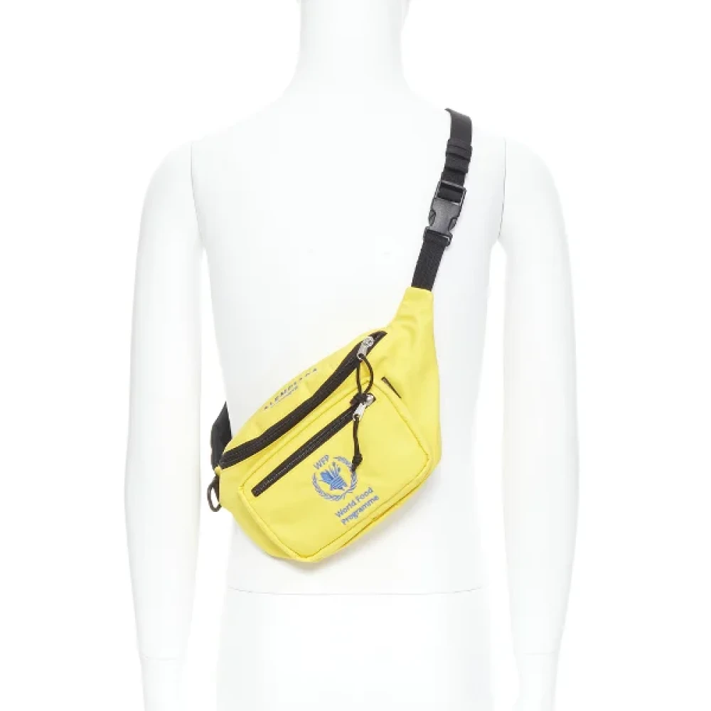 Balenciaga Canvas crossbody-bags Yellow Dames