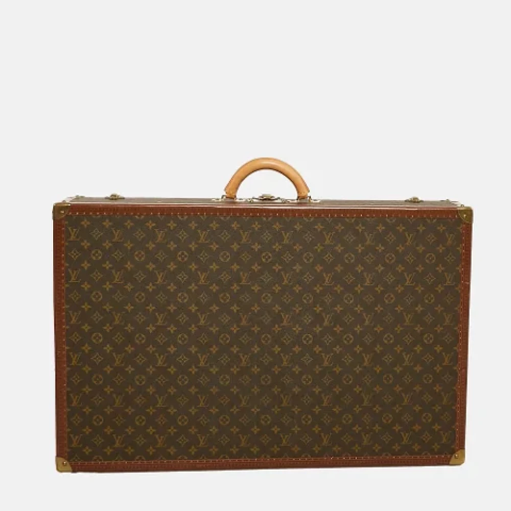 Louis Vuitton Vintage Pre-owned Leather travel-bags Brown Heren