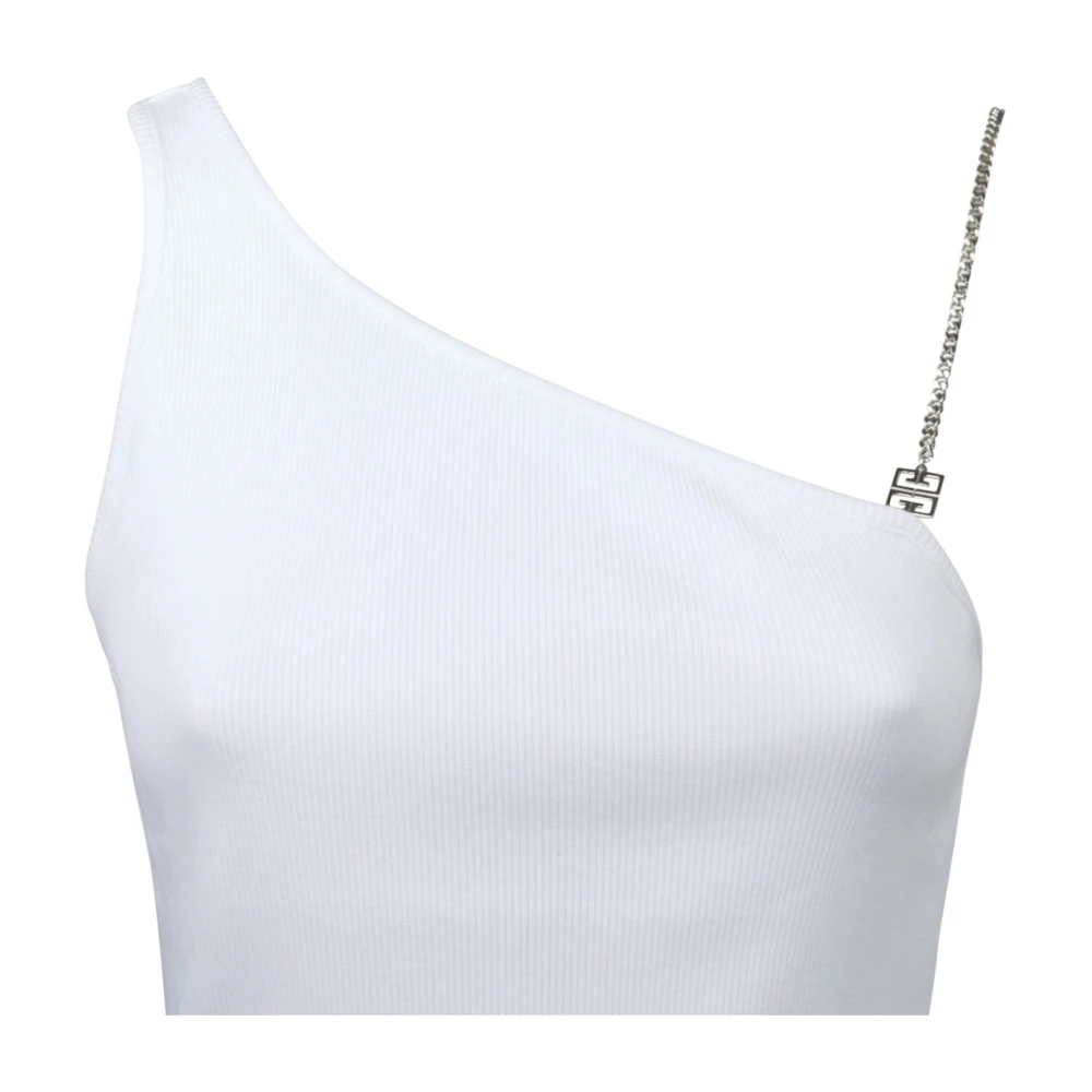 Givenchy Mouwloze Top White Dames