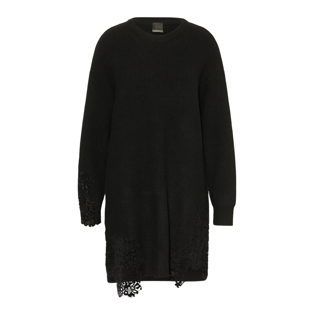 Pinko Damen Schwarz Kleider, K, Mgröße: