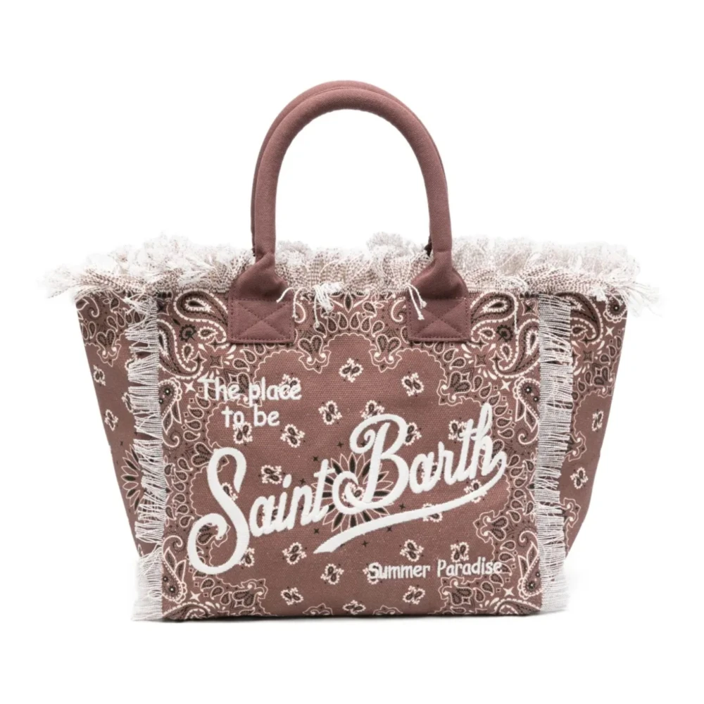Mc2 Saint Barth Men's Brown Vanity Bag - Shopping Bags - One Size - Bags