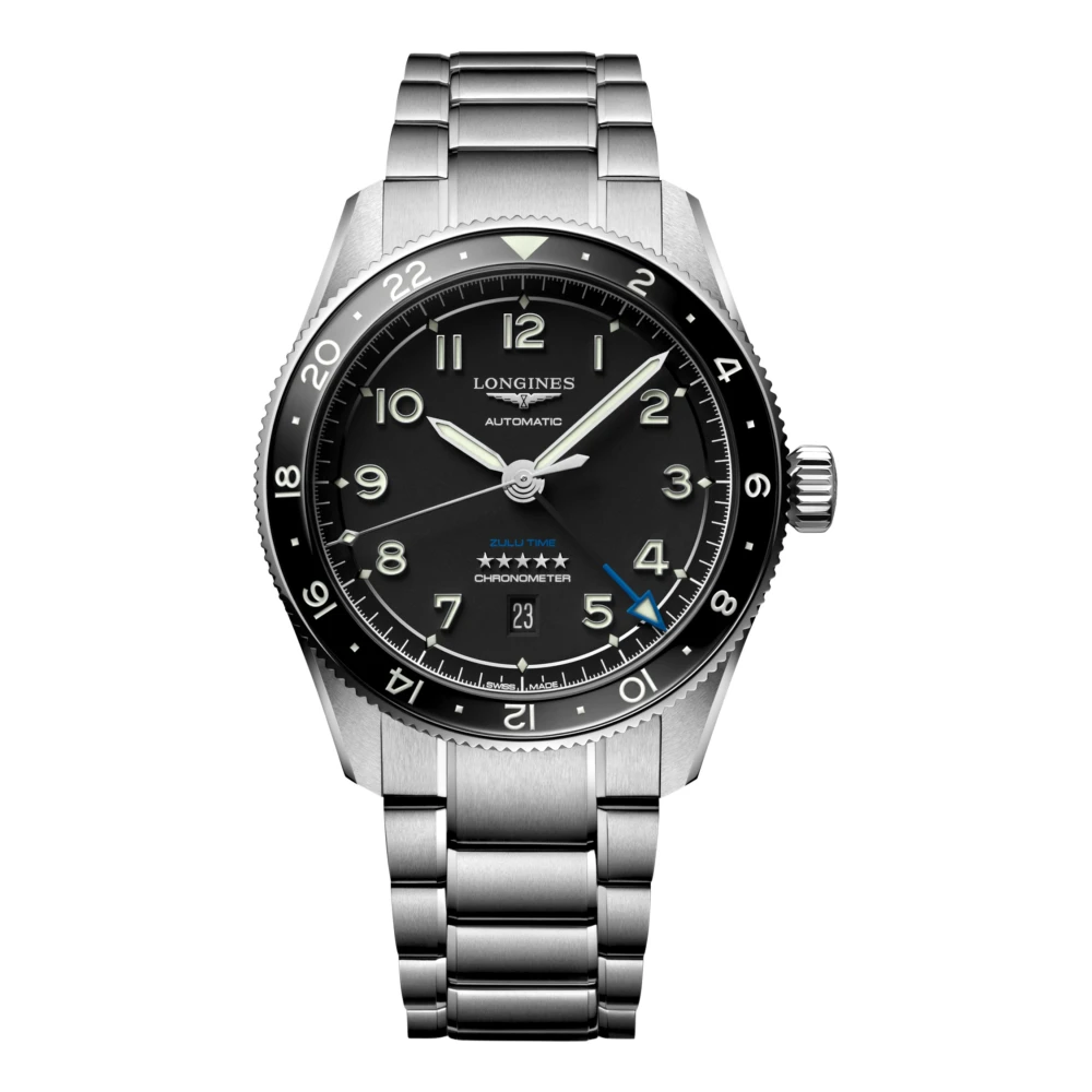 Longines L38124536 - Spirit Stålur Gray, Herr