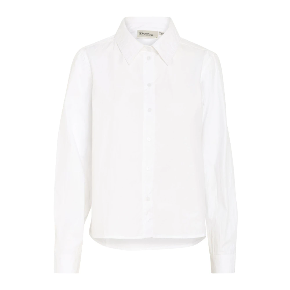 My Essential Wardrobe Women's White Shirts - Shirts - M - Blouses & Shirts
