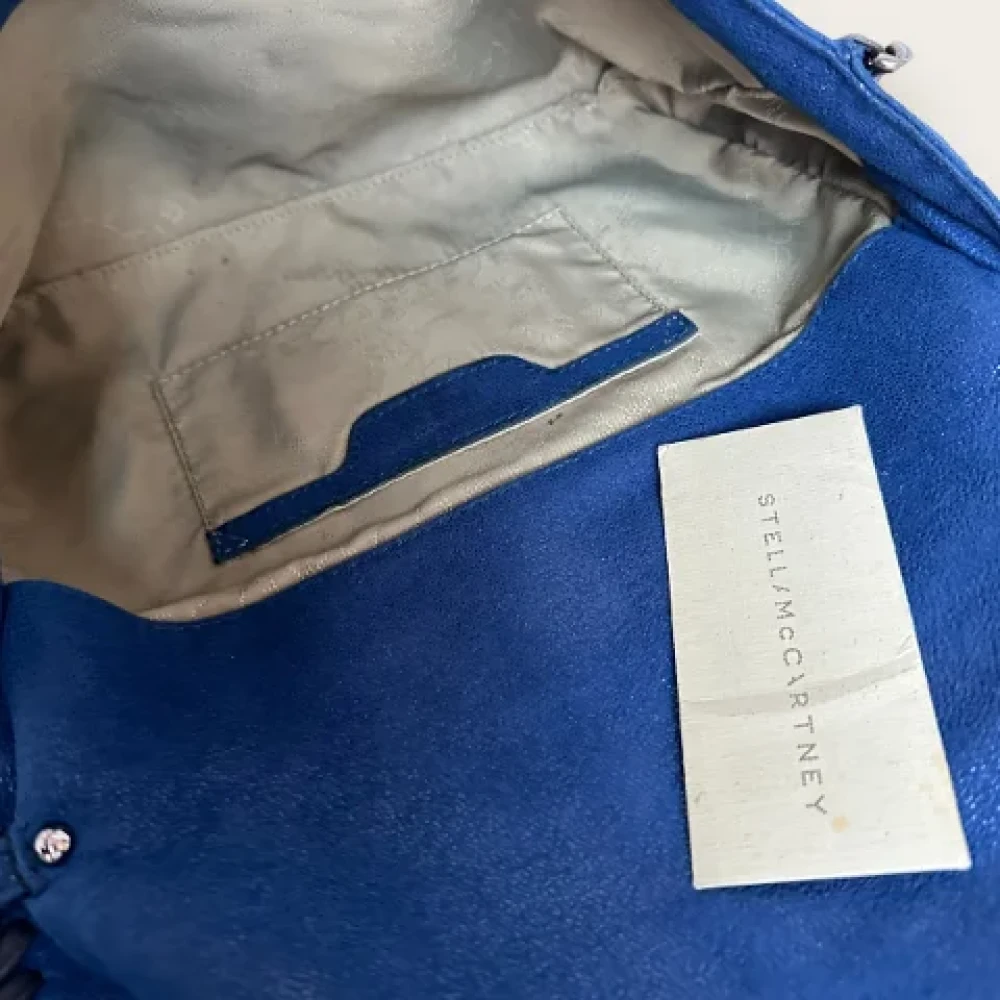 Stella McCartney Pre-owned Leather shoulder-bags Blue Dames