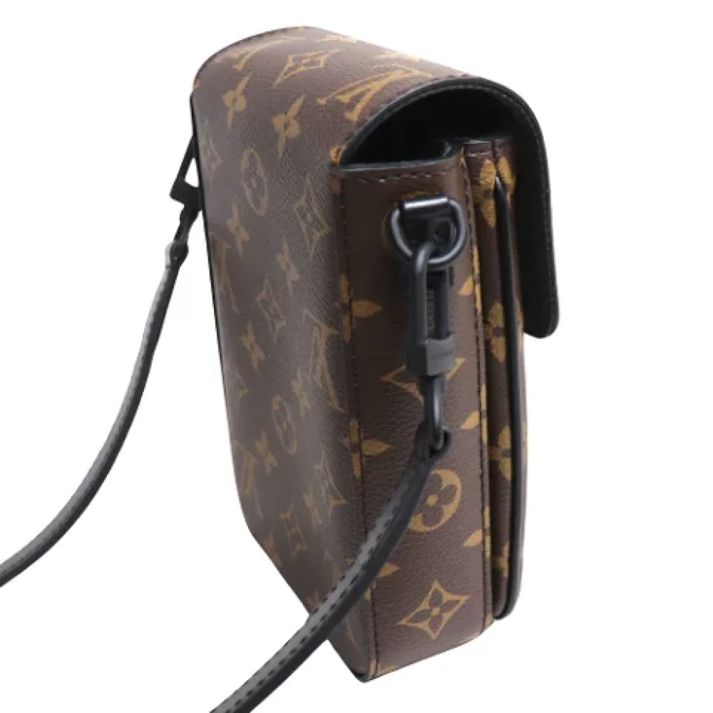 Louis Vuitton Vintage Pre-owned Canvas shoppers Brown Dames