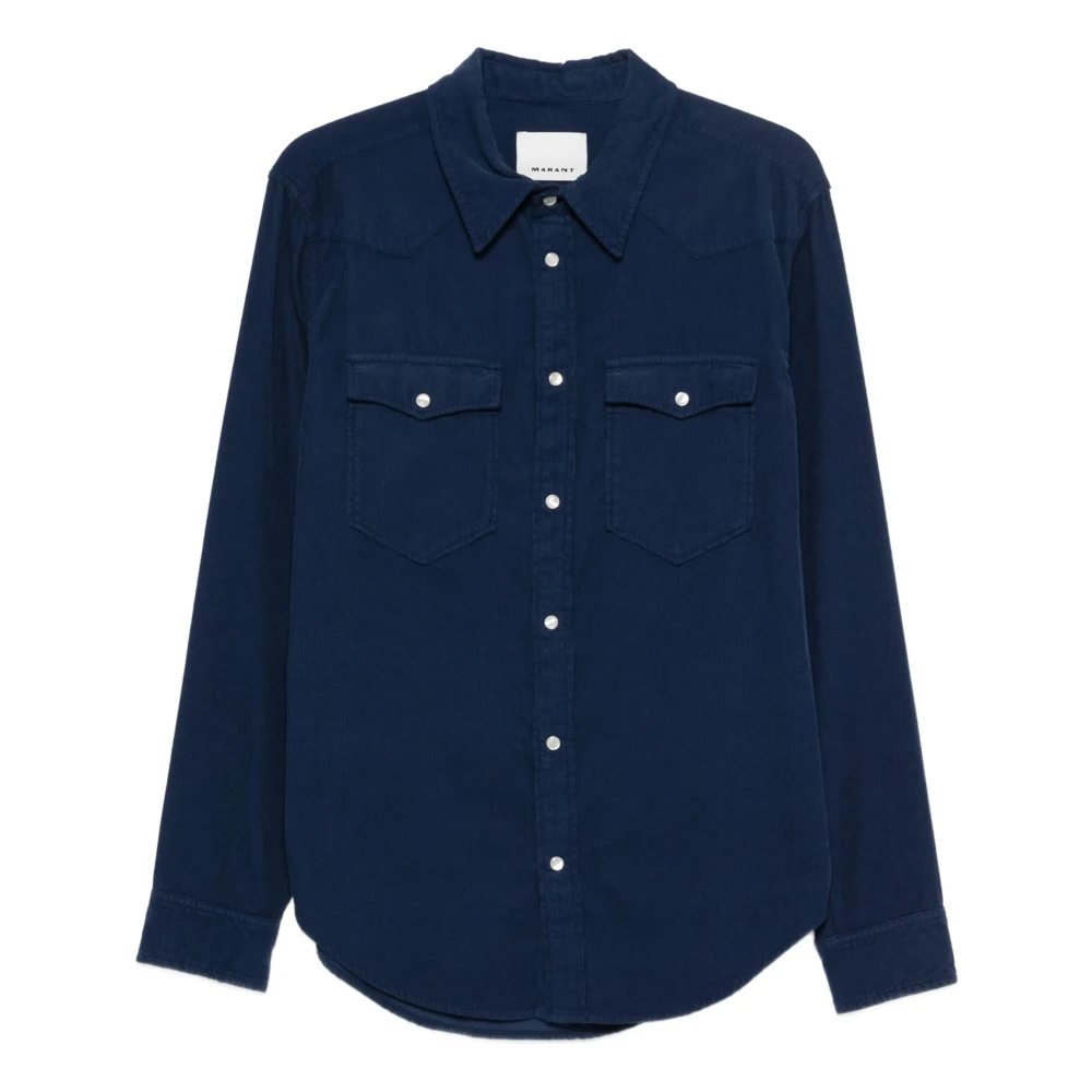 Isabel Marant Blå Vasco Shirt