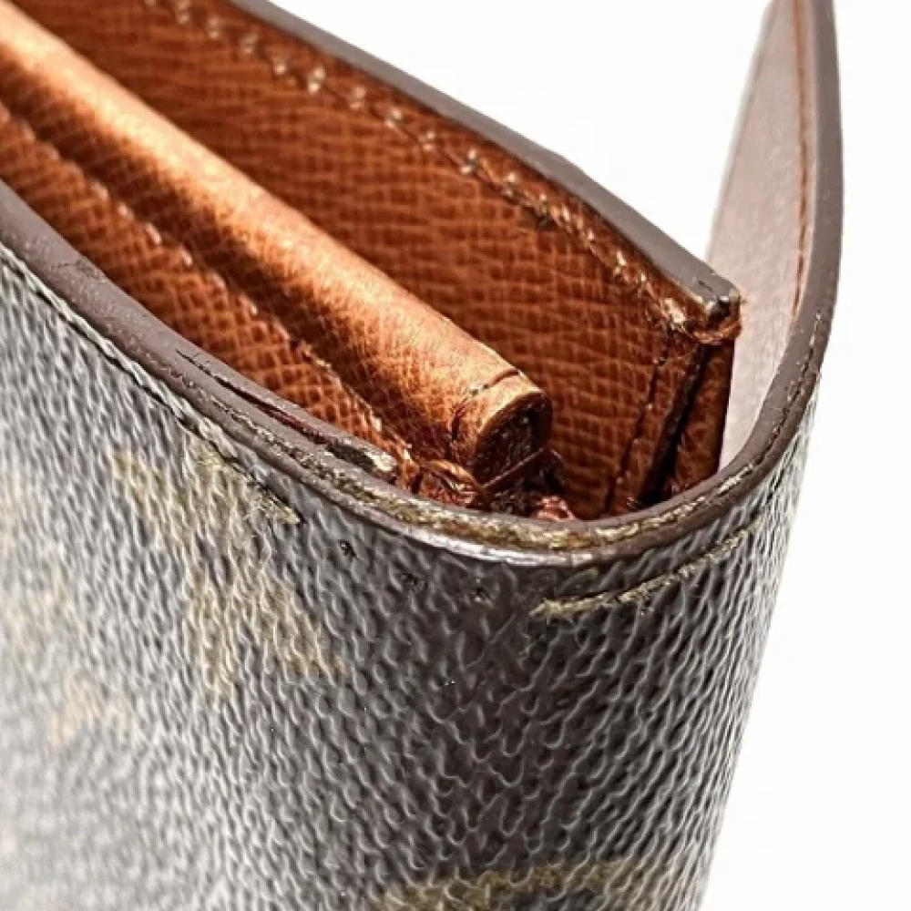Louis Vuitton Vintage Pre-owned Canvas wallets Brown Dames