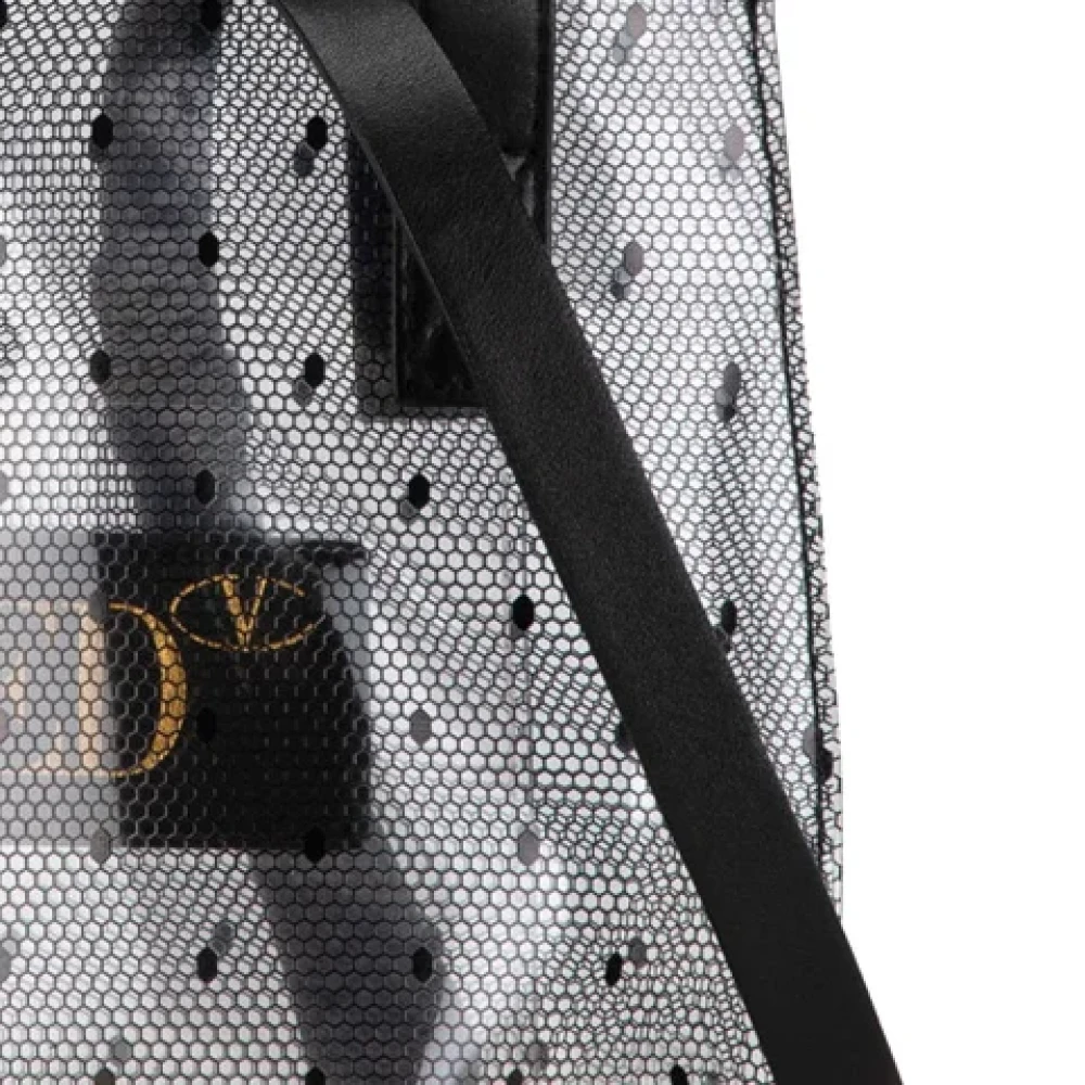 Valentino Vintage Pre-owned Canvas handbags Black Dames