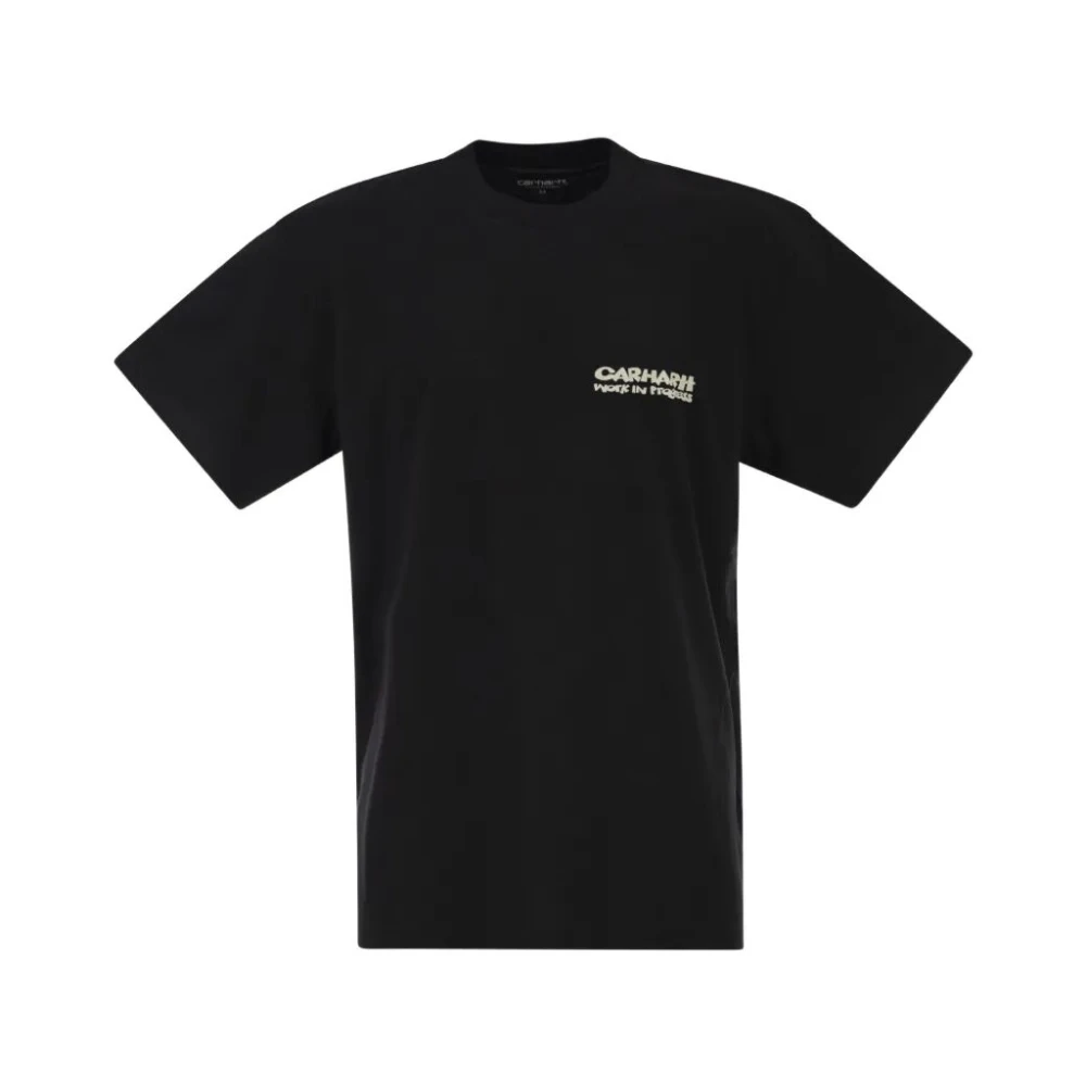 Carhartt Wip Men's Black Cubist T-Shirt - T-Shirts - M - Tops