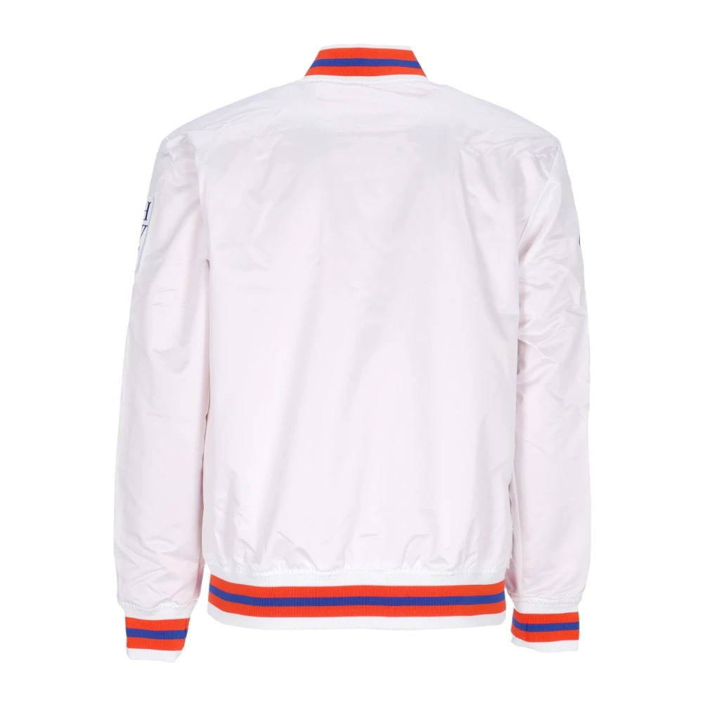 Mitchell & Ness NBA Hometown Bomberjack Wit White Heren