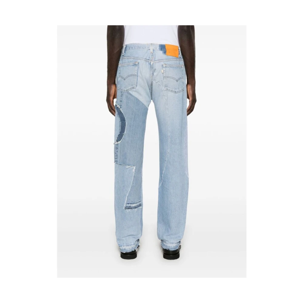 Gallery Dept. Patchwork Denim Jeans Blue Heren