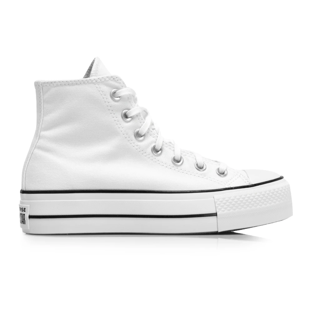 Converse Women's White Sneakers, 8 Uk, High Top Canvas Trainers